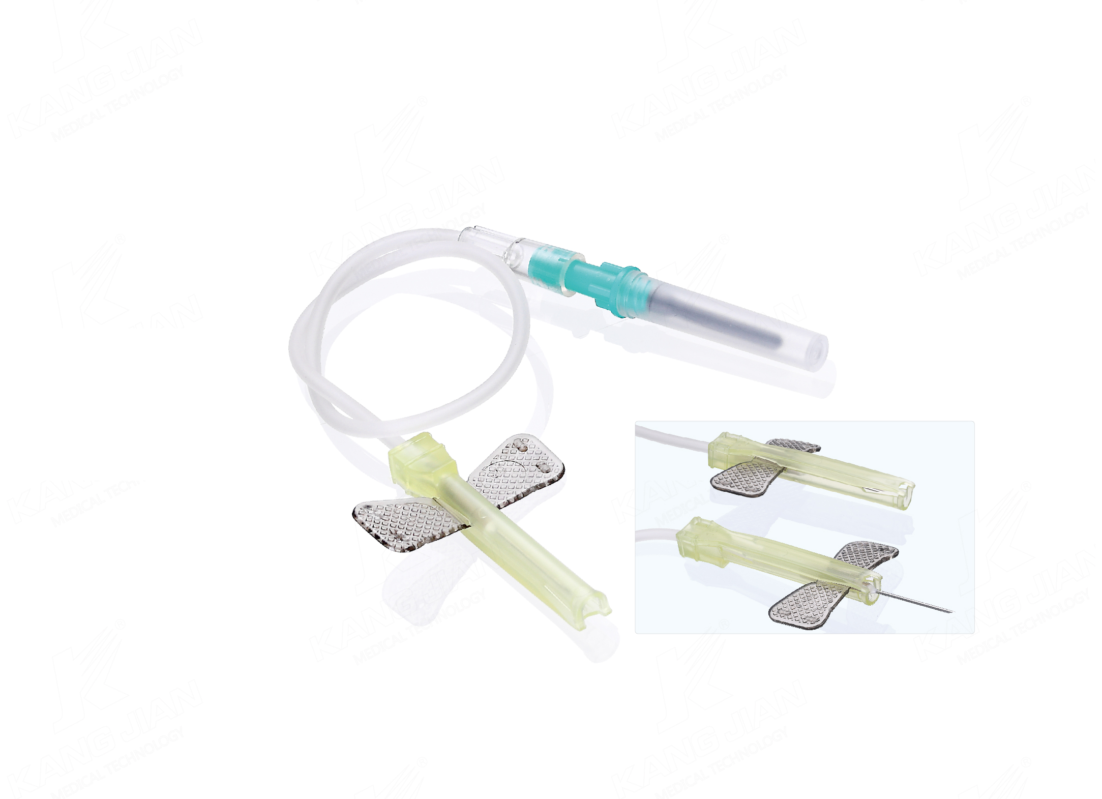 Blood Collection Needle, Single-wing