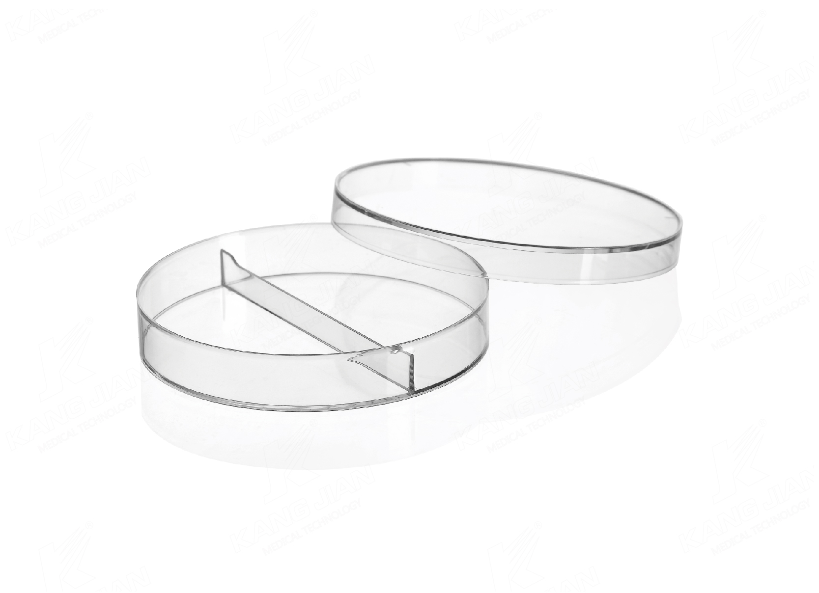 Petri Dish &Oslash;90mm Two-Compartment