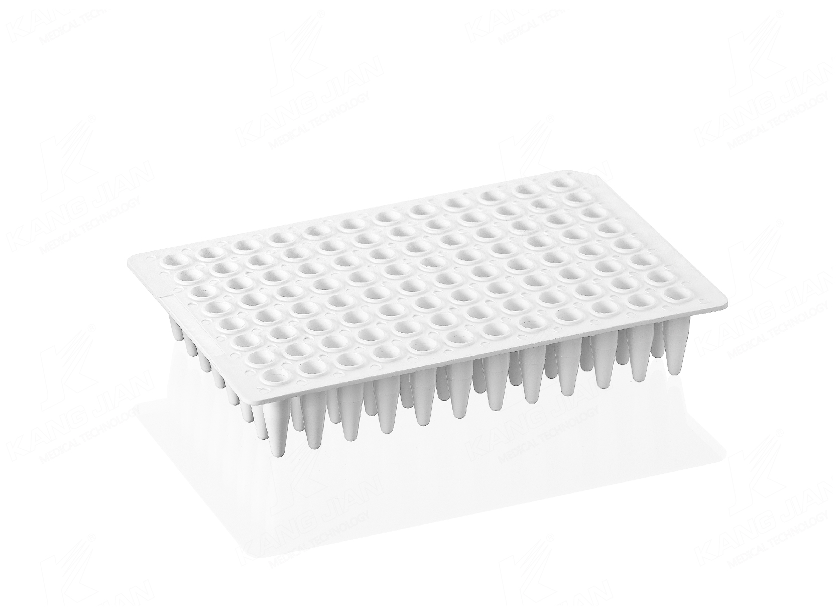 No skirt 96-well PCR plate