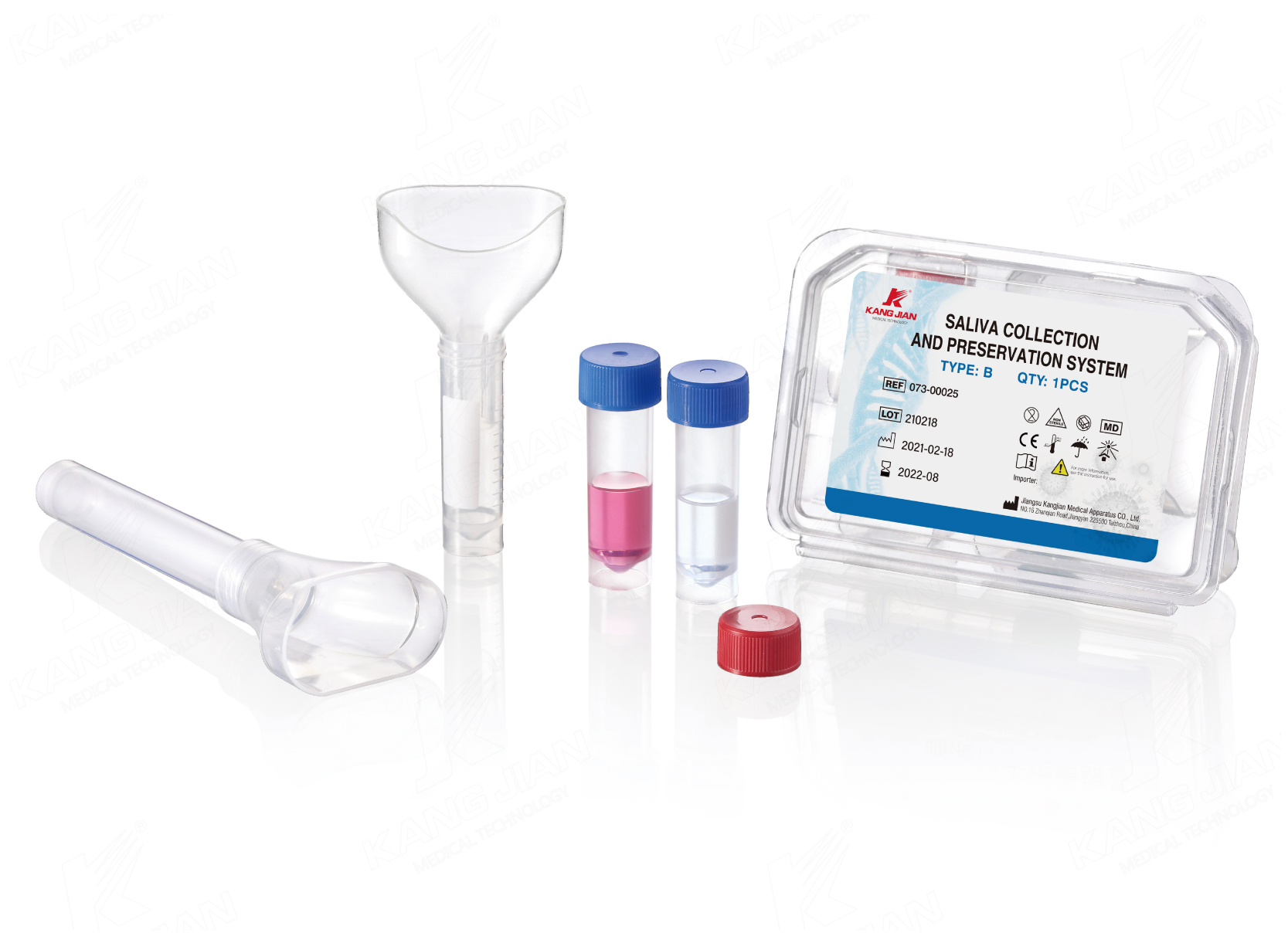 Saliva (Sputum) DNA Sample Collection Kit