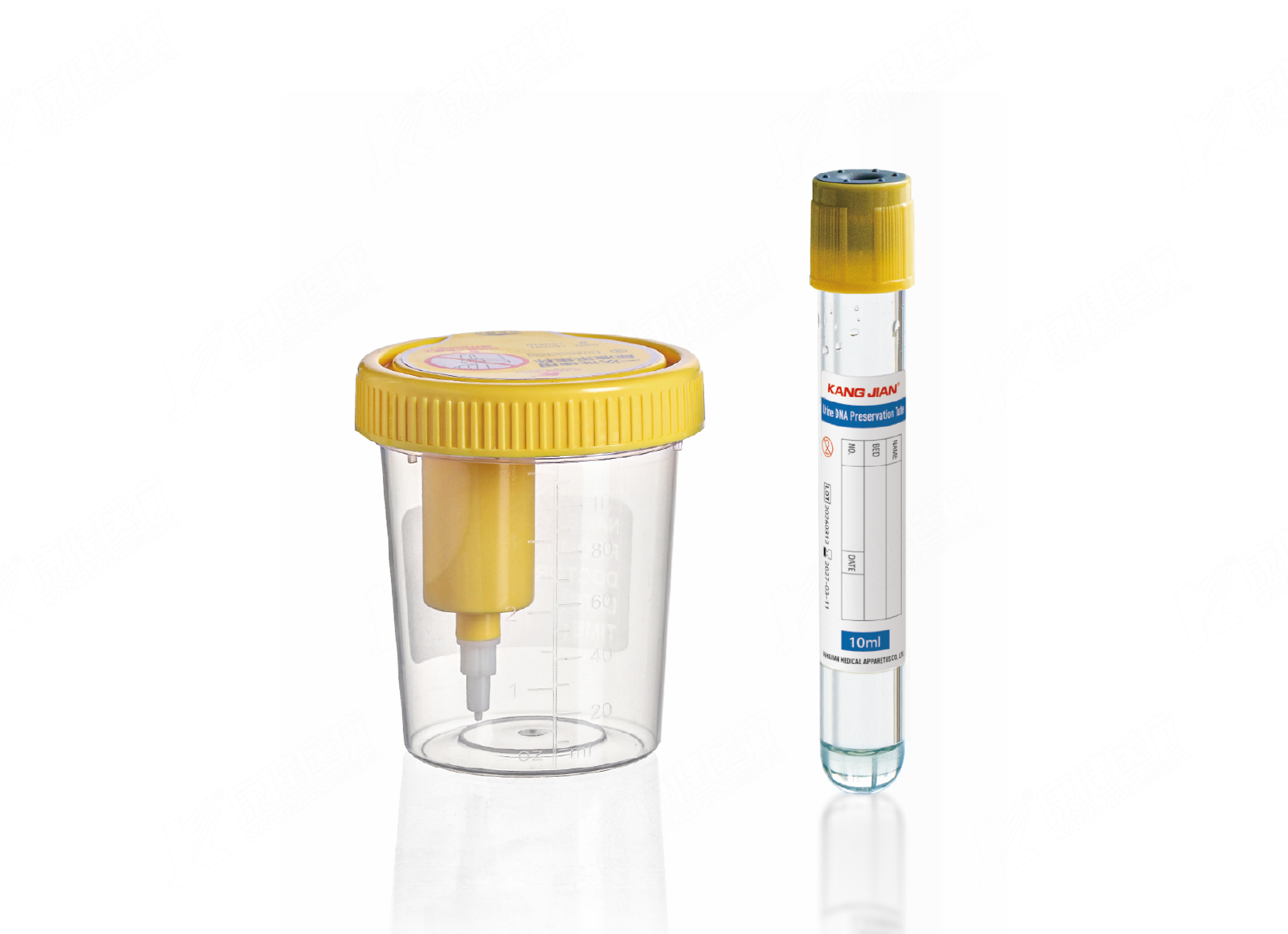 Urine Container with Transfer device