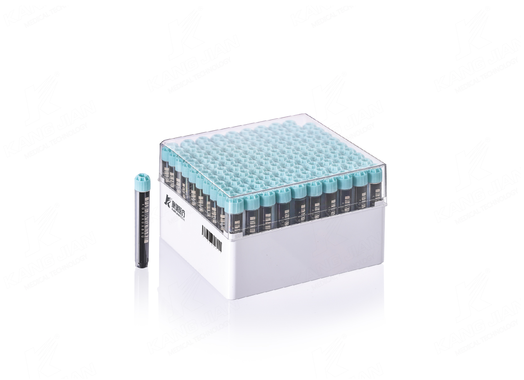 Multi-coded cryostorage vial