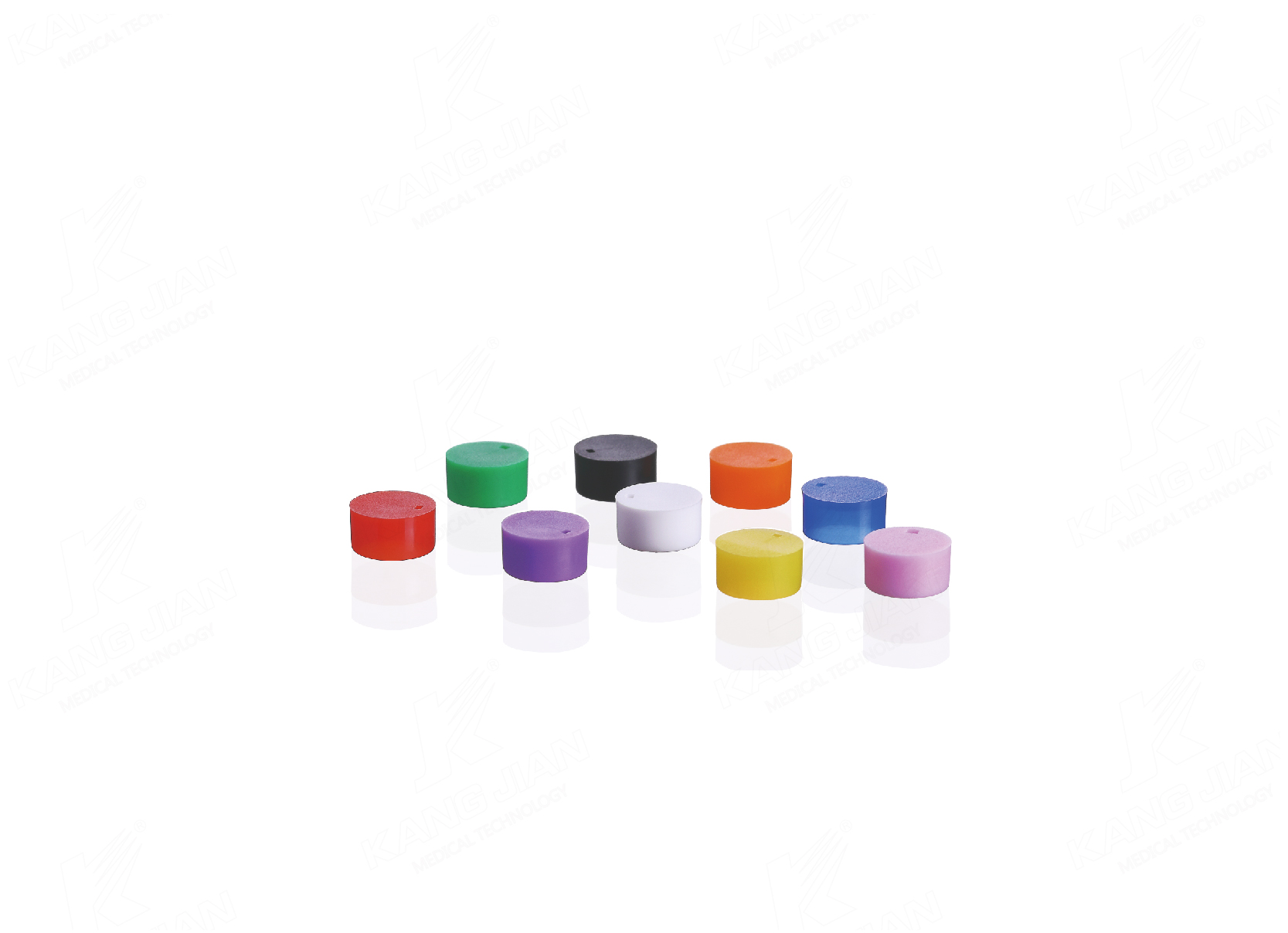 Cryovials multi colour cap