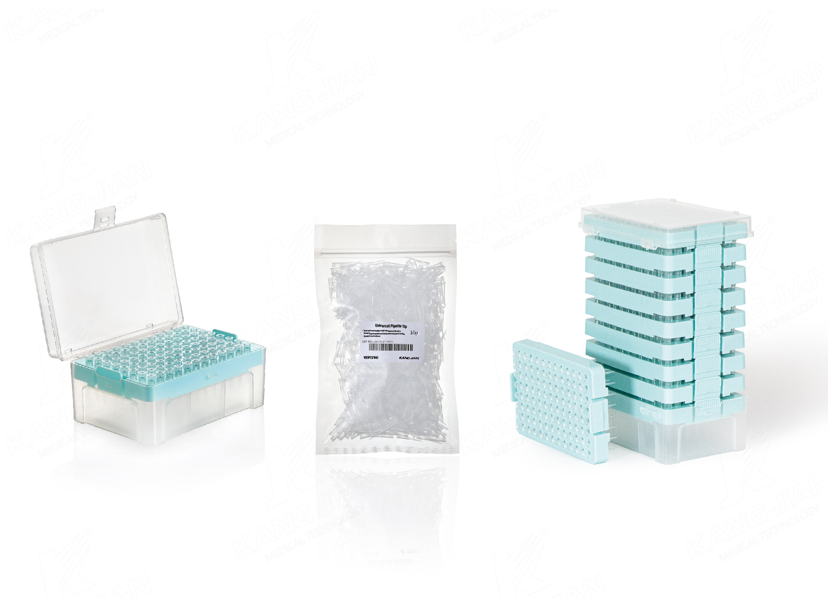 Pyrogen-free Universal Pipette Tips
