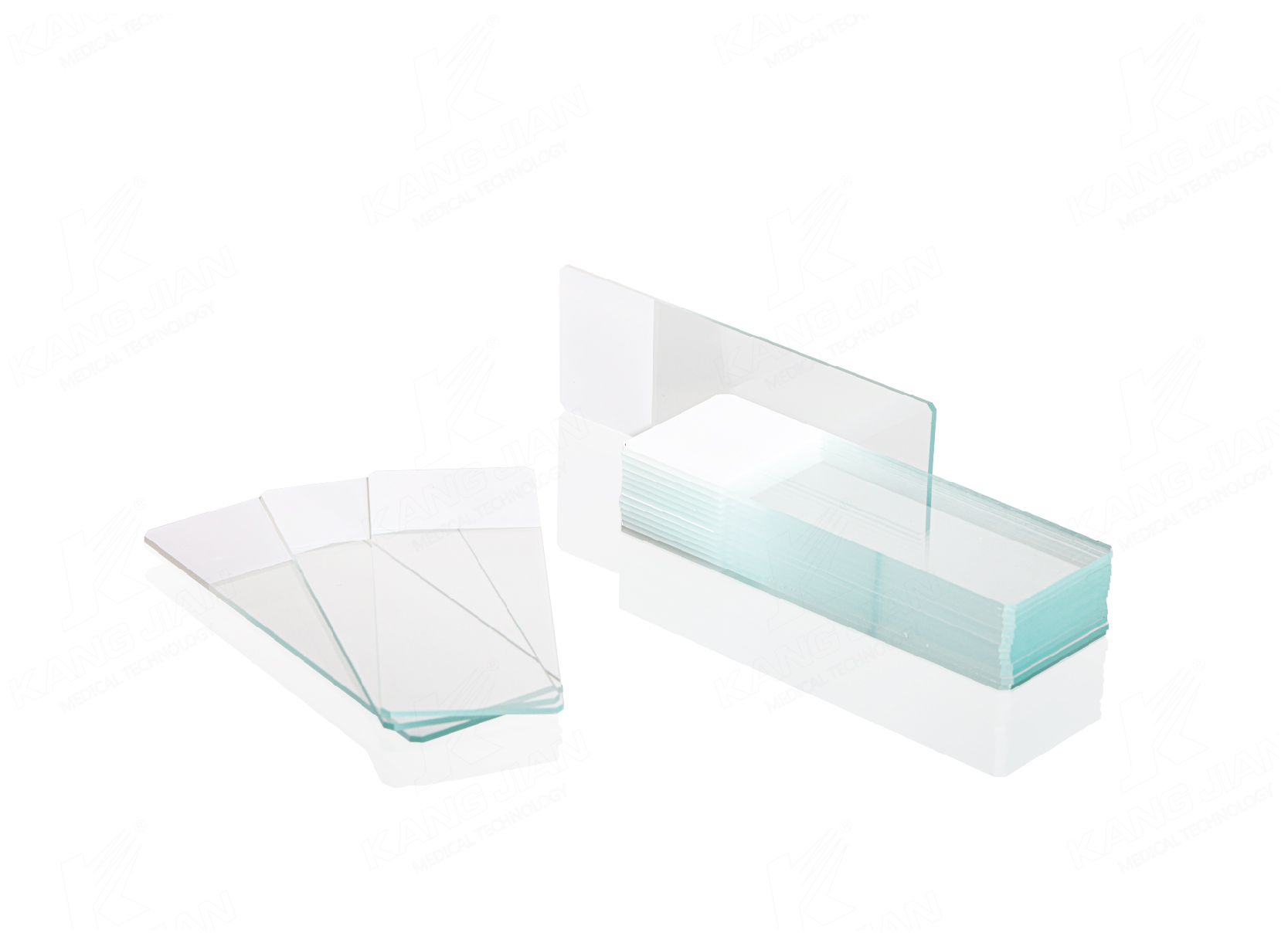 Color-Coated Microscope Slides