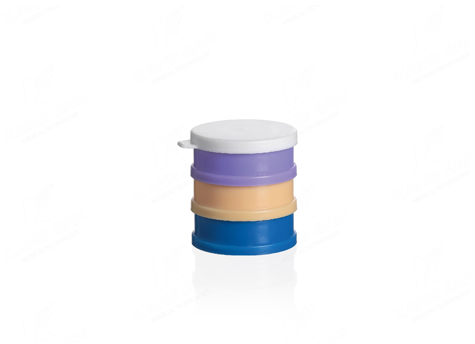 Three‑layer Multi‑color Medicine Cup